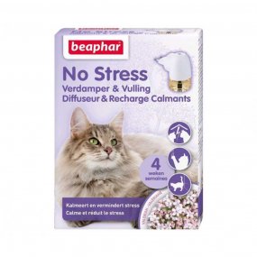 Beaphar No Stress diffusor med lugnande örter; Valeriana och Lavendel