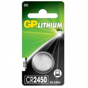 GP knappcell, Lithium, CR2450, 1-pack