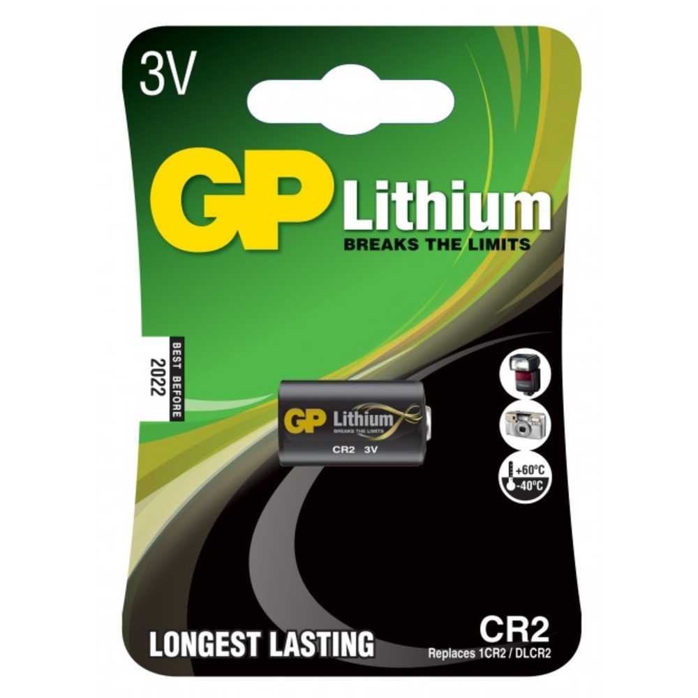 GP Lithiumbatteri CR2 1-pack